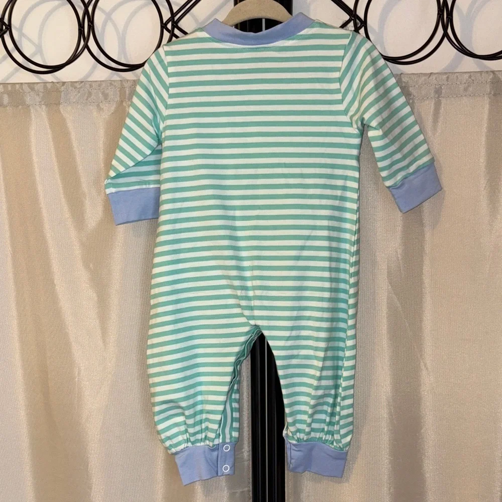 Annie & James Striped Baby Onesie